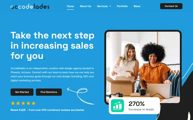 Accodelades homepage