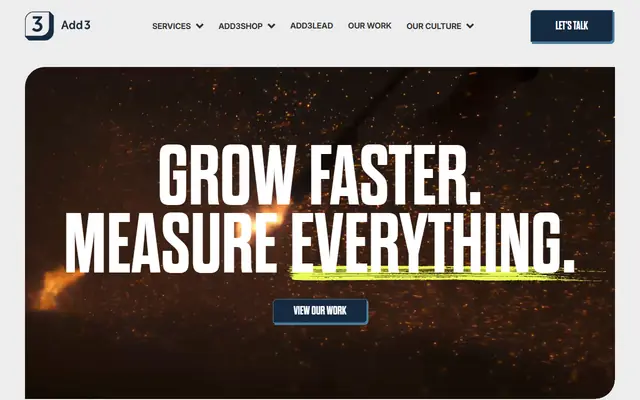 Add3 homepage