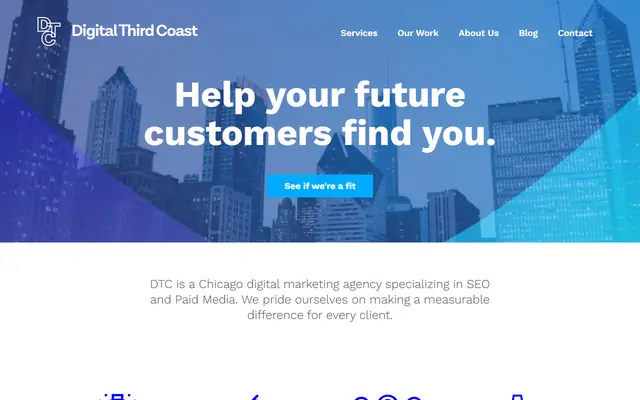 Digital Third Coast homepage