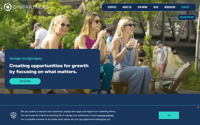 DMi Partners homepage