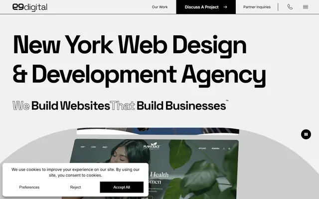 e9digital homepage