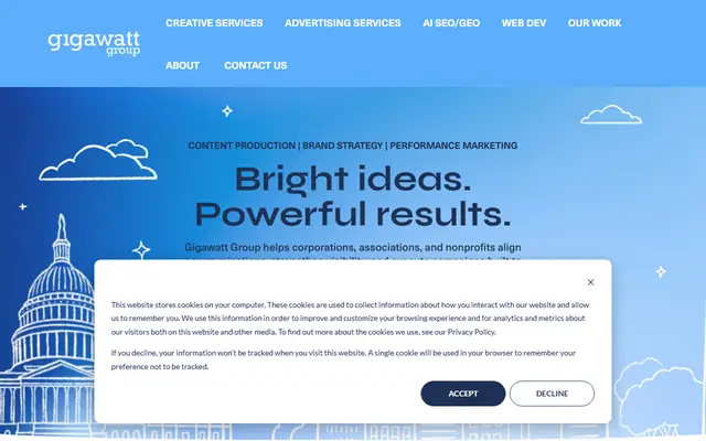 Gigawatt Group homepage