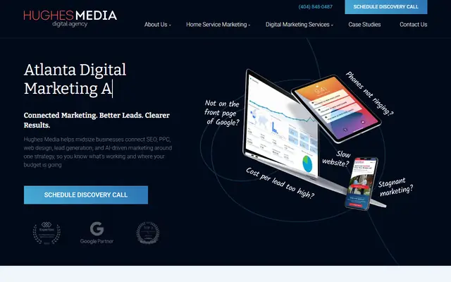 Hughes Media homepage