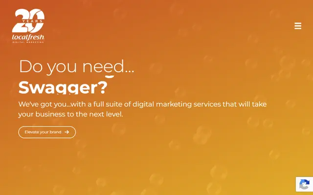 LocalFresh homepage