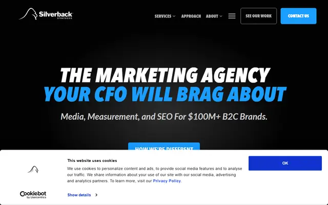 Silverback Strategies homepage