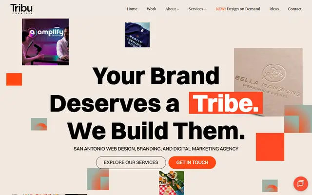 Tribu homepage