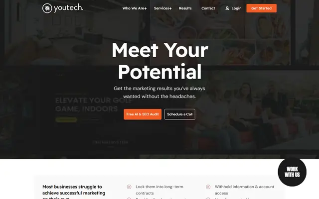 Youtech homepage