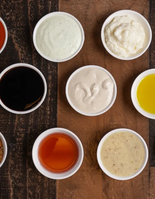 House sauces: toum, tahini, tzatziki, hot sauce and more